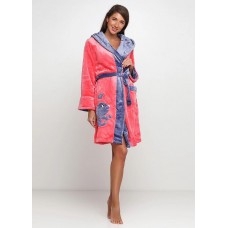 Халат Wild Love M,L,XL плюш 102-01